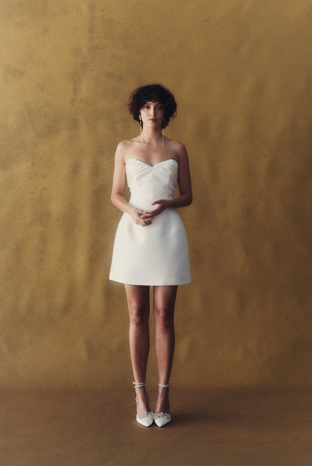 prea james mini dress Prea James Rose Mini Dress Wedding Gown Belle Bridal Atelier Chicago Belle Atelier